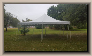 20x20 pole tent