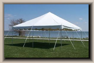 15x15 pole tent