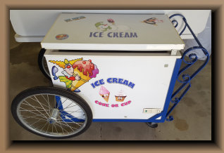 ice cream cart