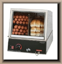 hot dog steamer